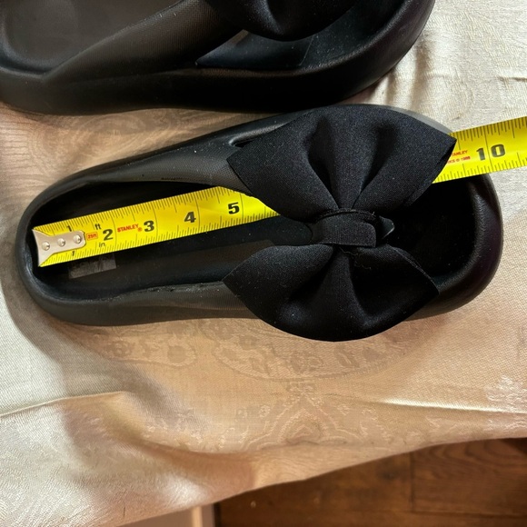 BOW Pillow Kawaii Front Toe Post Cushion Shibusa Style Slip On Sandals NWOT - Picture 9 of 10